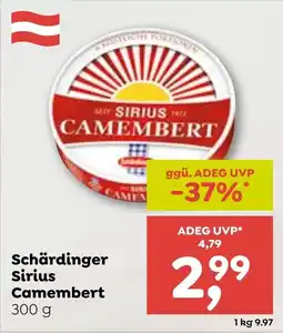 ADEG Schärdinger Sirius Camembert Angebot