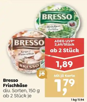 ADEG Bresso Frischkäse Angebot
