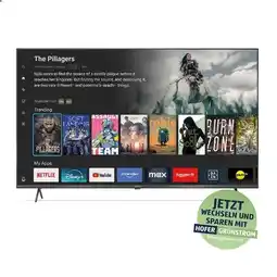 Hofer 55“ (139 cm) 4K ULTRA HD QLED SMART TV 55HM5745E HOFER Angebot