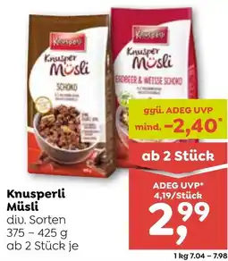 ADEG Knusper Müsli Angebot