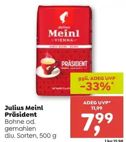 ADEG Julius Meinl Präsident Angebot