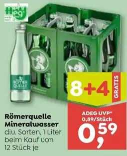 ADEG Römerquelle Mineralwasser Angebot