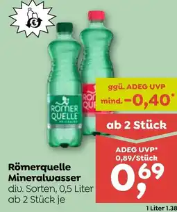 ADEG Römerquelle Mineralwasser Angebot