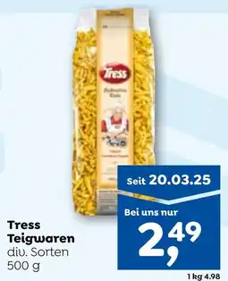 ADEG Tress Teigwaren Angebot