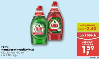 ADEG Fairy Handgeschirrspülmittel Angebot