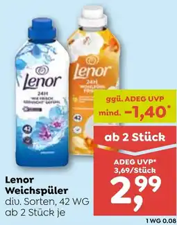 ADEG Lenor Weichspüler Angebot