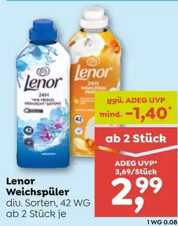 ADEG Lenor Weichspüler Angebot
