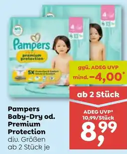 ADEG Pampers Baby Dry od Premium Protection Angebot