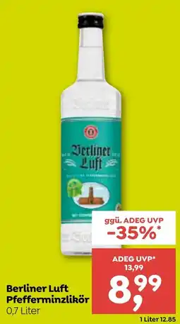 ADEG Berliner Luft Pfefferminzlikör Angebot