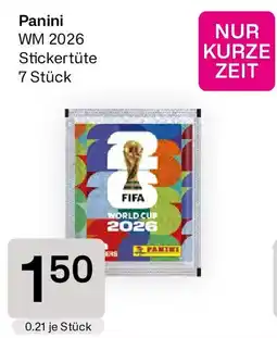Bipa Panini wm 2026 stickertüte Angebot