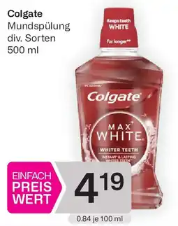 Bipa Colgate Mundspülung Angebot