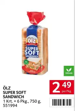 Transgourmet Ölz super soft sandwich Angebot