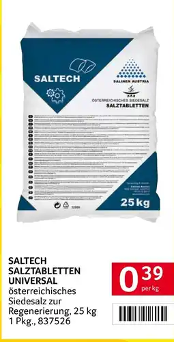 Transgourmet Saltech salztabletten universal Angebot