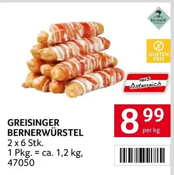 Transgourmet Greisinger bernerwürstel Angebot