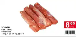 Transgourmet Schwein filet lang Angebot