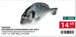 Transgourmet Vonatur goldbrasse ausgenommen Angebot