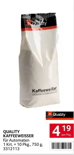 Transgourmet Quality kaffeeweisser Angebot