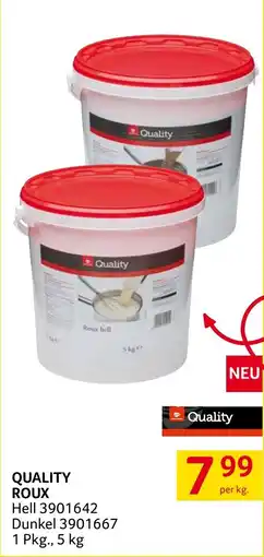 Transgourmet Quality roux Angebot