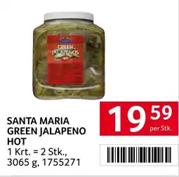 Transgourmet Santa maria green jalapeno hot Angebot
