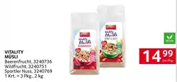 Transgourmet Vitality müsli Angebot