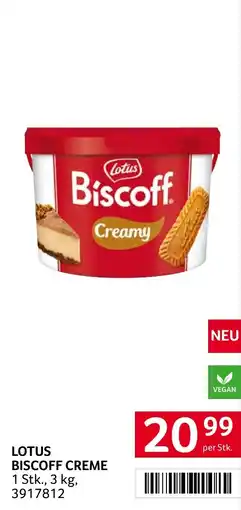 Transgourmet Lotus biscoff creme Angebot
