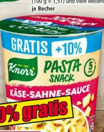 Norma Pasta Snack Angebot