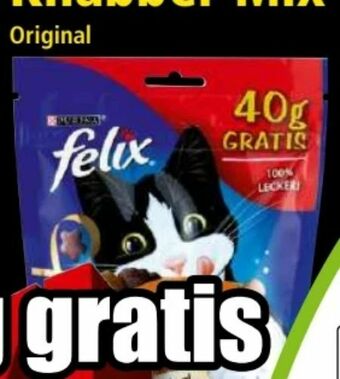 Norma Felix Knabber Mix Katzensnacks Angebot