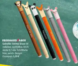 Pagro Diskont EBERHARD ABER Gelroller Animal Erase it! Angebot
