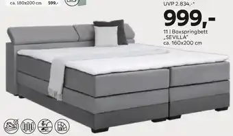 Mömax Boxspringbett ,,SEVILLA Angebot