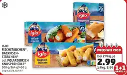 PENNY Iglo fischstäbchen*, backfisch- stäbchen od. polardorsch knusperhülle Angebot