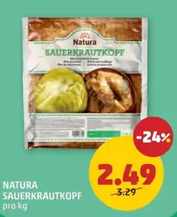 PENNY Natura sauerkrautkopf Angebot