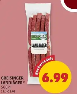 PENNY Greisinger landjäger Angebot