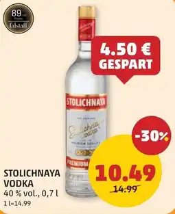 PENNY Stolichnaya vodka Angebot