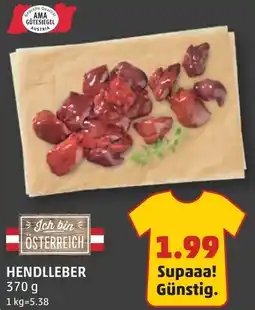 PENNY Hendlleber Angebot