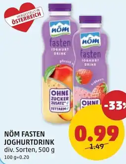 PENNY Nöm fasten joghurtdrink Angebot