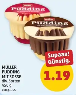 PENNY Müller pudding mit sosse Angebot