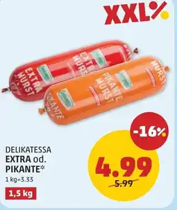 PENNY Delikatessa extra od. pikante Angebot