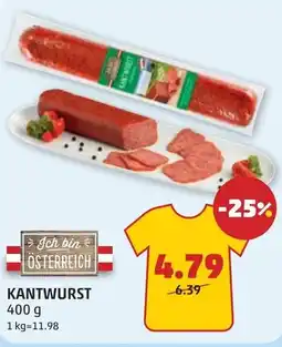 PENNY Kantwurst Angebot