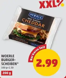 PENNY Woerle burger- scheiben Angebot