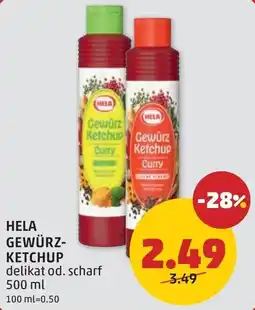 PENNY Hela gewürz- ketchup Angebot