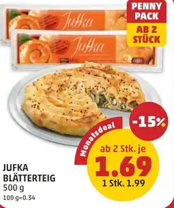 PENNY Jufka blätterteig Angebot
