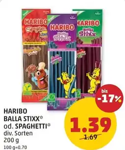 PENNY Haribo balla stixx od. spaghetti Angebot