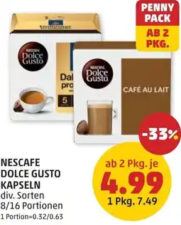 PENNY Nescafe dolce gusto kapseln Angebot