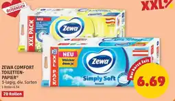 PENNY Zewa comfort toiletten- papier Angebot