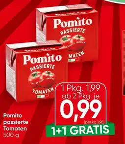 Spar Pomito passierte tomaten Angebot