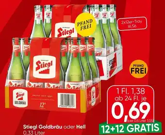 Stiegl goldbräu oder hell