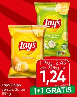 Spar Lays Chips Angebot