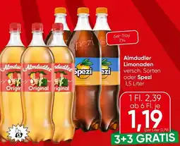 Spar Almdudler limonaden Angebot