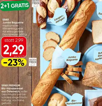 Spar Spar jumbo baguette Angebot