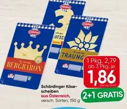 Spar Schärdinger käse- scheiben Angebot